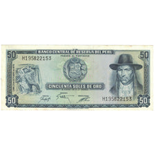 Banknote, Peru, 50 Soles De Oro, 1975, 1975-10-02, KM:107, UNC(64)