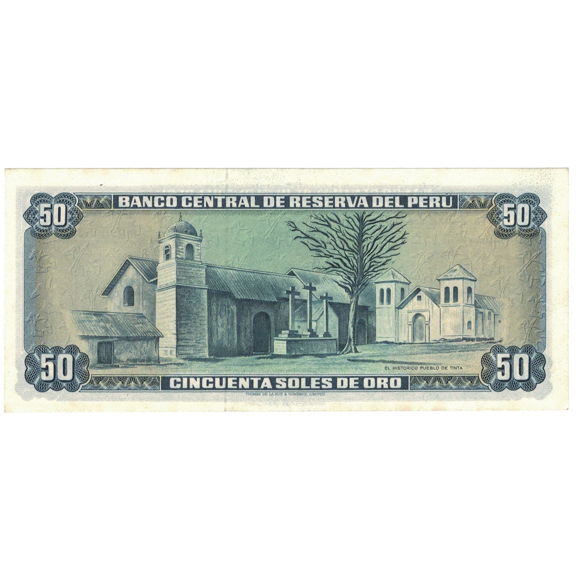 Banknote, Peru, 50 Soles De Oro, 1975, 1975-10-02, KM:107, UNC(64)