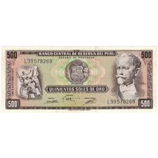 Banknote, Peru, 500 Soles De Oro, 1975, 1975-10-02, KM:110, UNC(64)