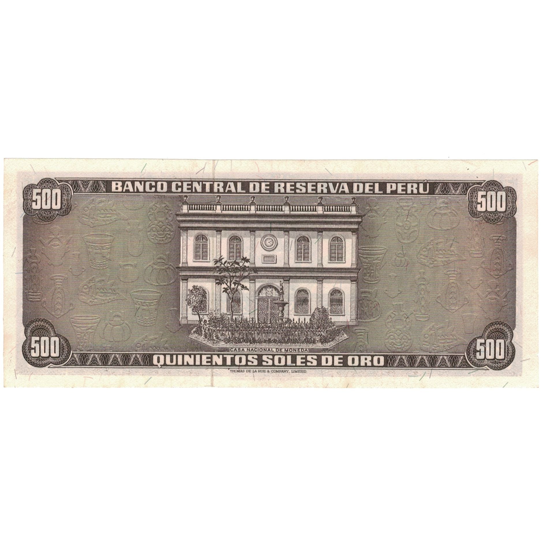 Banknote, Peru, 500 Soles De Oro, 1975, 1975-10-02, KM:110, UNC(64)
