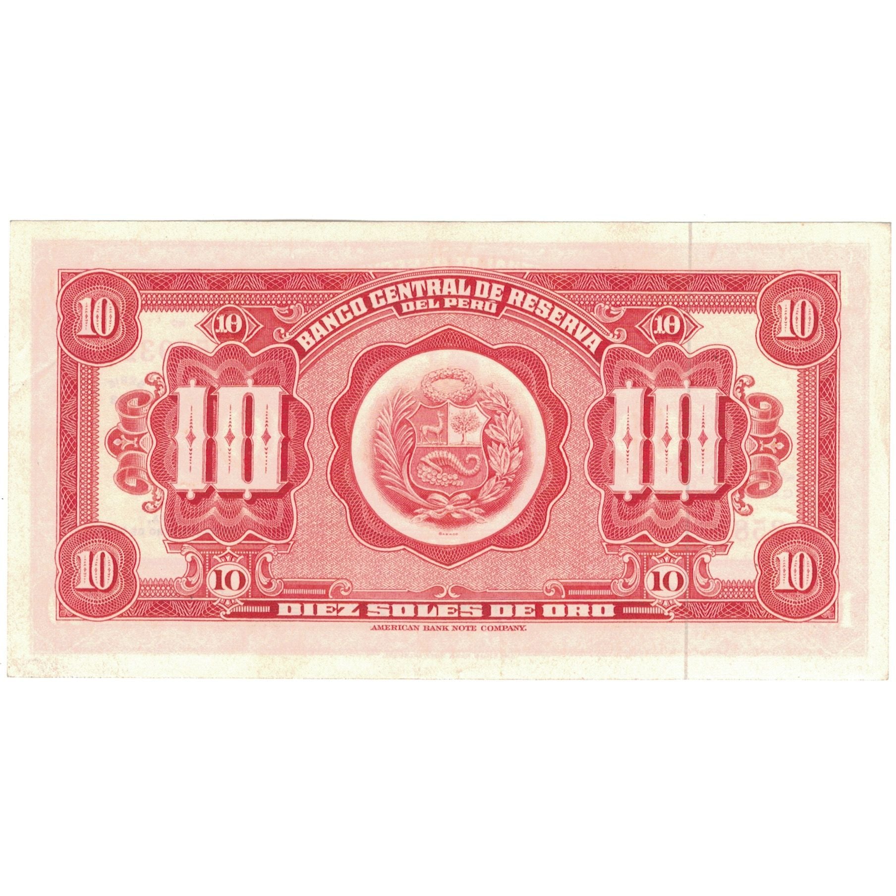 Nota, Peru, 10 Soles De Oro, 1965, 1965-02-26, KM:88, UNC(63)