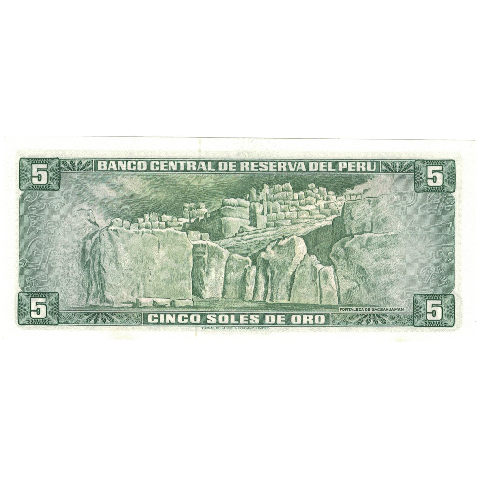 Nota, Peru, 5 Soles De Oro, 1973, 1973-05-24, KM:99a, UNC(64)