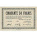 França, Mulhouse, 50 Francs, 1940, AU(55-58)
