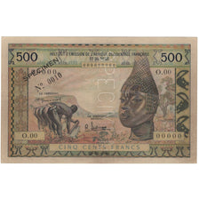 Banconote, Stati dell'Africa occidentale, 500 Francs, Undated (1959-65)