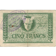 France, Nantes, 5 Francs, 1940, VF(20-25)