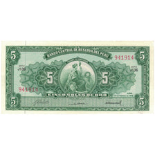 Banknote, Peru, 5 Soles De Oro, 1968, 1968-02-23, KM:83a, UNC(64)