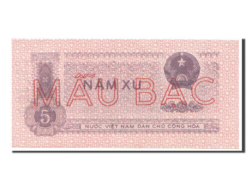 Banconote, Vietnam, 5 Xu, 1975, FDS