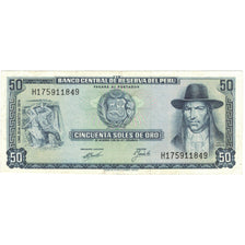 Banknote, Peru, 50 Soles De Oro, 1974, 1974-08-15, KM:101c, AU(55-58)