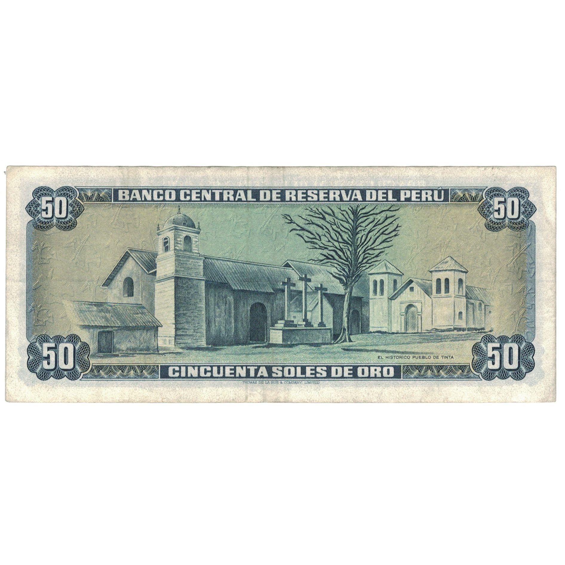 Banconote, Perù, 50 Soles De Oro, 1974, 1974-08-15, KM:101c, BB