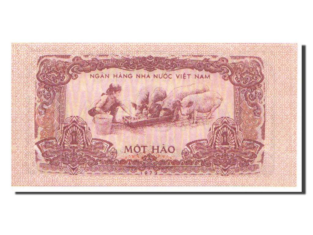 Banknote, Viet Nam, 1 Hao, 1972, UNC(65-70)