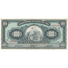 Billete, 100 Soles De Oro, 1964, Perú, 1964-03-13, KM:86a, MBC