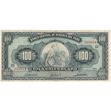 Billete, 100 Soles De Oro, 1964, Perú, 1964-03-13, KM:86a, MBC
