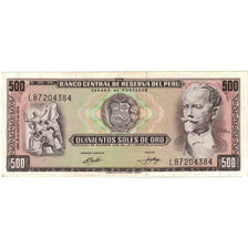 Banknote, Peru, 500 Soles De Oro, 1974, 1974-08-15, KM:104c, UNC(64)