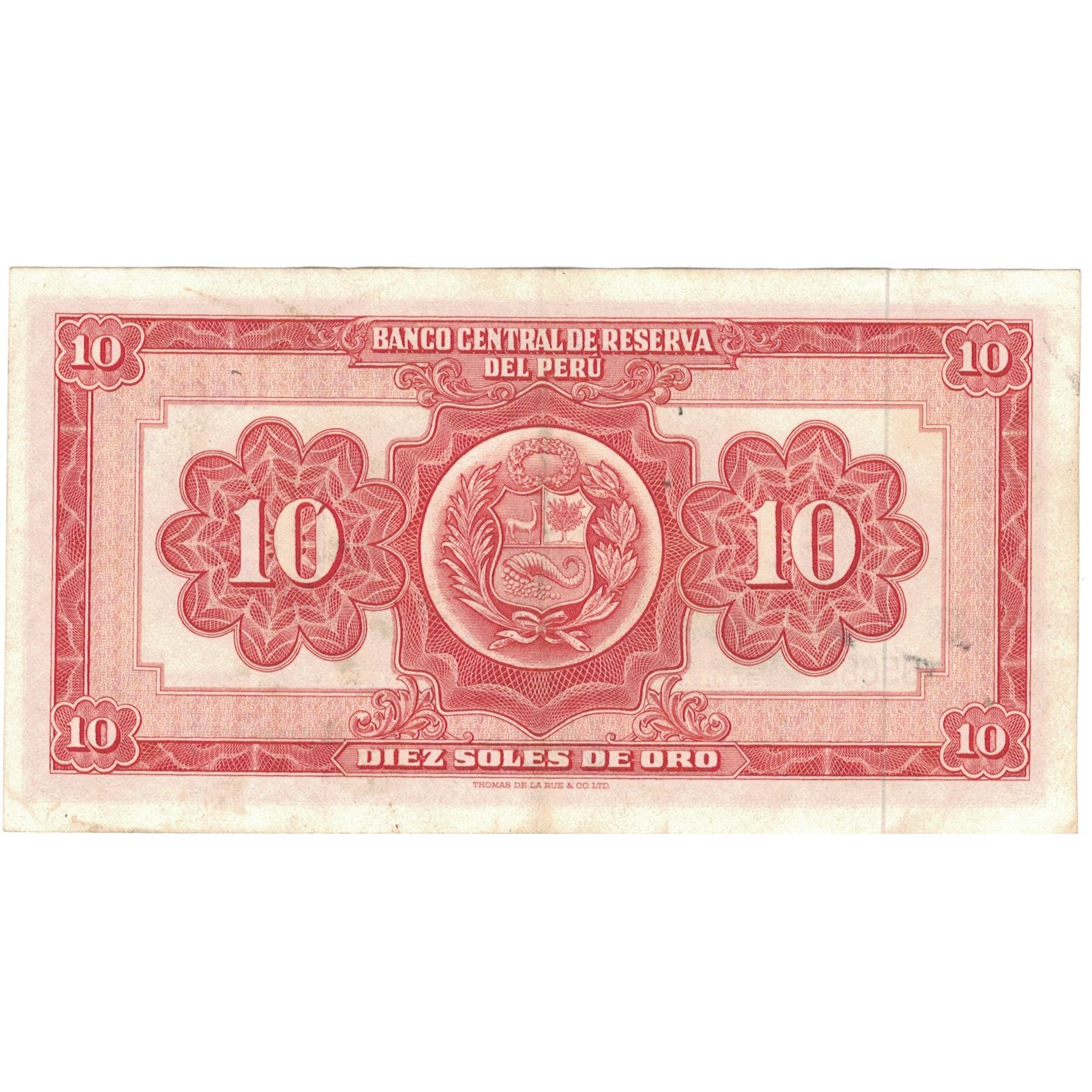 Banknote, Peru, 10 Soles De Oro, 1962, 1962-06-08, KM:84a, EF(40-45)