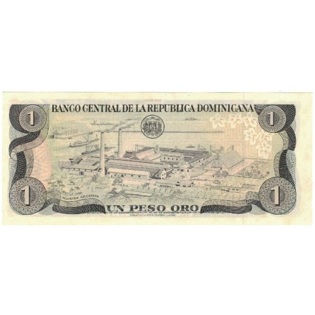 Banknote, Dominican Republic, 1 Peso Oro, 1982, 1982, KM:117s3, UNC(64)
