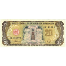 Banknote, Dominican Republic, 20 Pesos Oro, 1988, 1988, KM:120c, UNC(63)