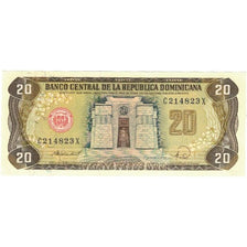 Banknote, Dominican Republic, 20 Pesos Oro, 1988, 1988, KM:120c, UNC(63)
