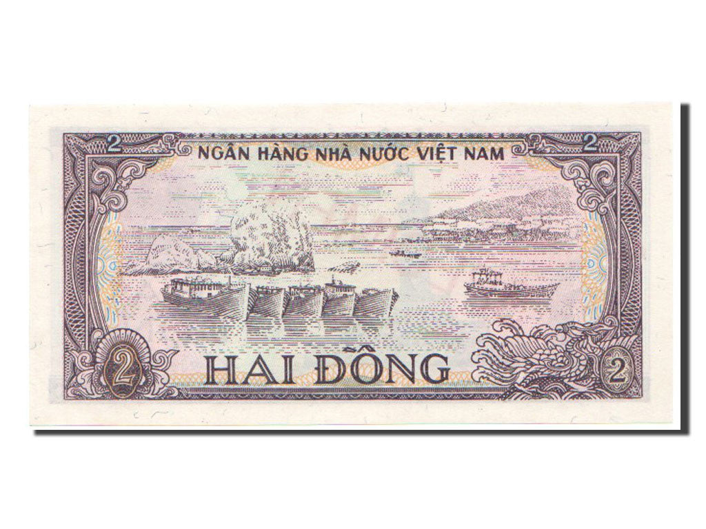 Banconote, Vietnam, 2 D<ox>ng, 1985, FDS