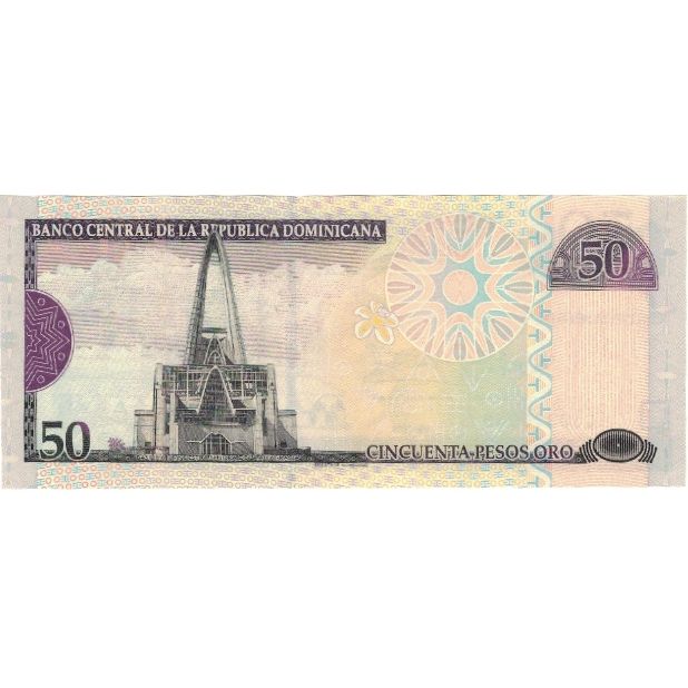 Banconote, Repubblica domenicana, 50 Pesos Oro, 2008, KM:176b, SPL