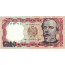 Banconote, Perù, 5000 Soles De Oro, 1981, 1981-11-05, KM:117c, SPL-