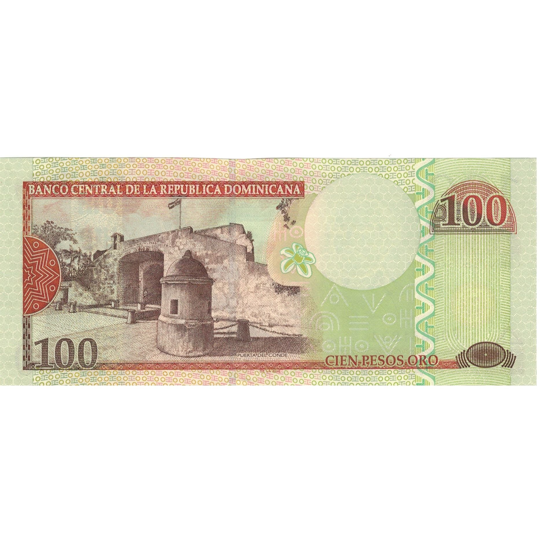 Biljet, Dominicaanse Republiek, 100 Pesos Oro, 2003, 2003, KM:171c, SPL+
