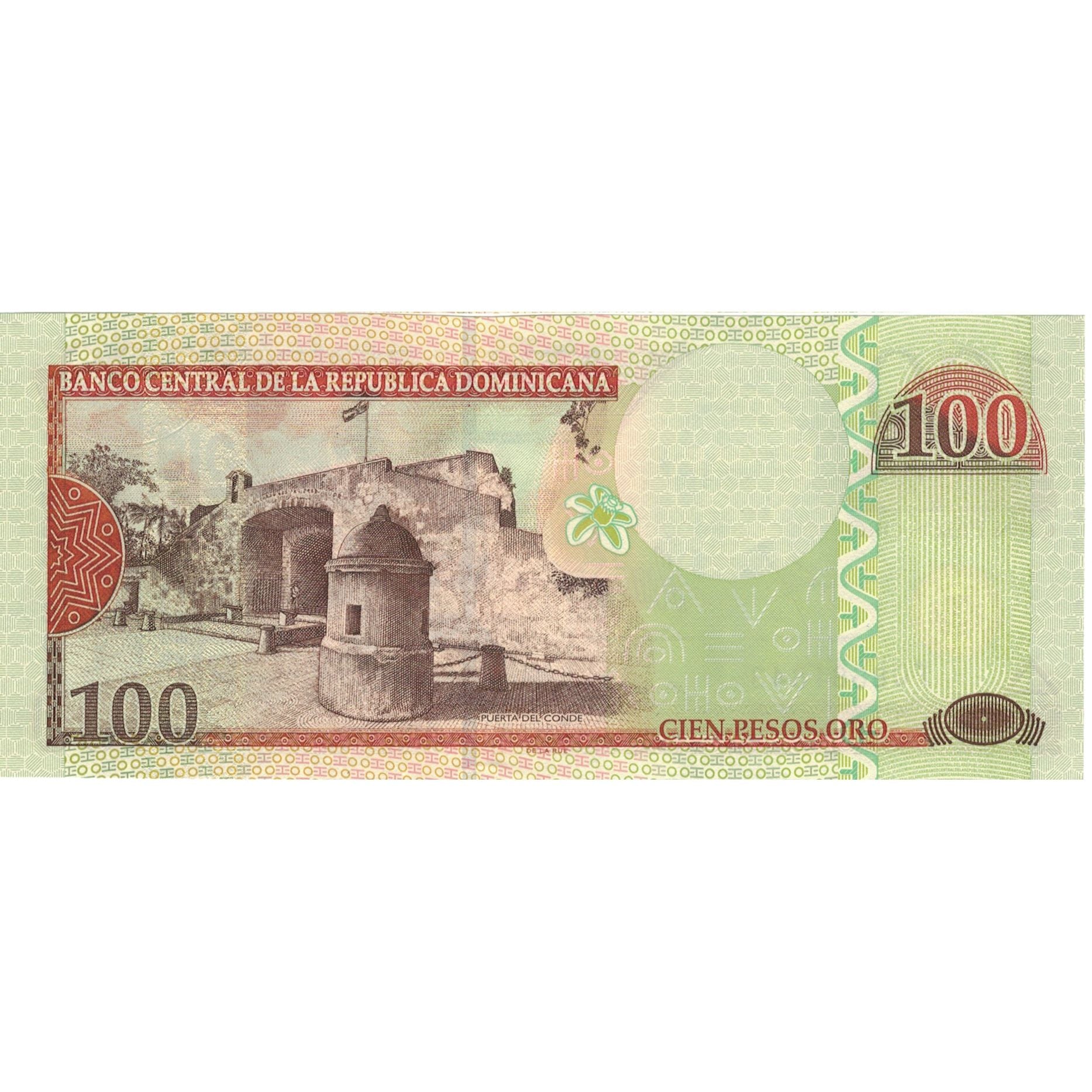Nota, República Dominicana, 100 Pesos Oro, 2003, 2003, KM:171c, UNC(64)