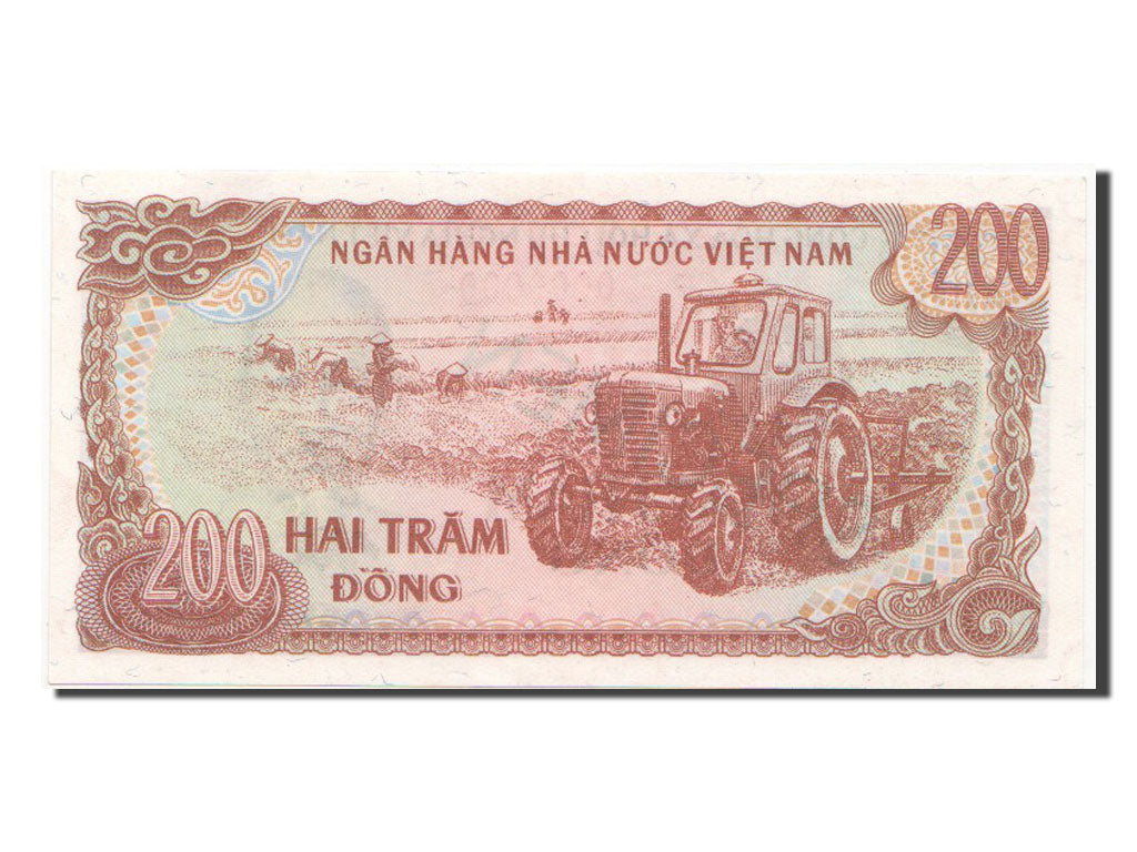 Banknote, Viet Nam, 200 Dông, 1987, UNC(65-70)