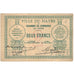 França, 2 Francs, PIROT 68-12, 1915, Le Havre, EF(40-45)