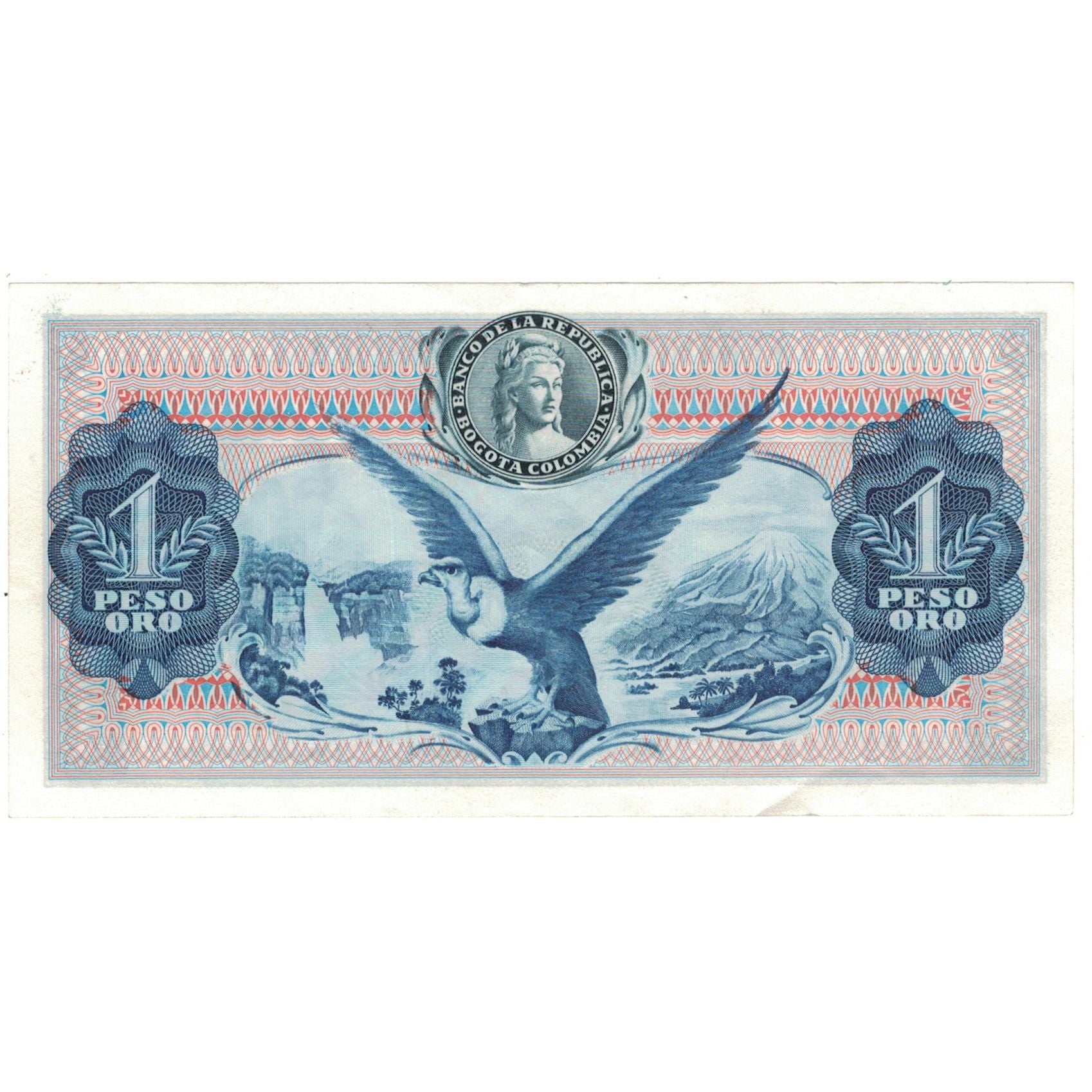 Billet, Colombie, 1 Peso Oro, 1973, 1973-08-07, KM:404e, SPL+