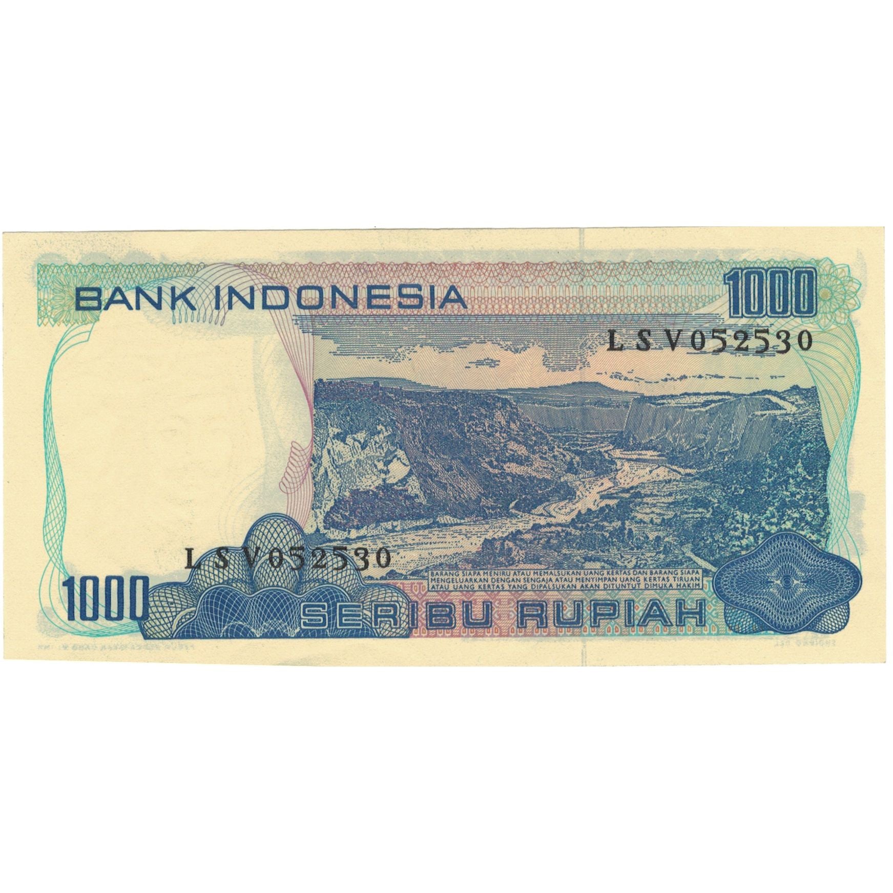 Banconote, Indonesia, 1000 Rupiah, 1980, KM:119, FDS