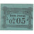 Nota, Argélia, 5 Centimes, Chambre de Commerce, 1915, 1915-10-12, AU(50-53)