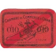 Banknot, Algieria, 10 Centimes, 1916, AU(55-58)