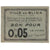Billete, Algeria, 5 Centimes, Blason, 1916, 1916-10-05, MBC+