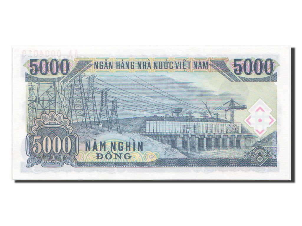 Viet Nam, 5000 D<ox>ng, 1991, KM #108s, UNC(65-70)