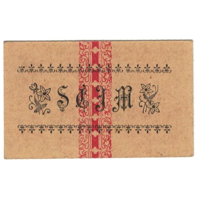 Banconote, Algeria, 5 Centimes, Syndicats Commerciaux, SPL