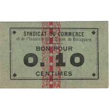 Banconote, Algeria, 10 Centimes, Syndicats Commerciaux, SPL