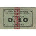 Banconote, Algeria, 10 Centimes, Syndicats Commerciaux, BB+