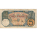 Biljet, Frans West Afrika, 5 Francs, 1932, 1932-09-01, KM:5Bc, TTB
