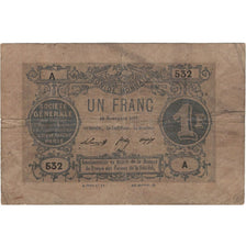 France, 1 Franc, 1871, 532A, VF(30-35)