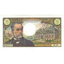 France, 5 Francs, Pasteur, 1967, 26277D.53, SUP+, Fayette:61.05, KM:146b