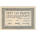 Francia, Mulhouse, 100 Francs, 1940, SC