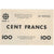 France, Mulhouse, 100 Francs, 1940, SPL