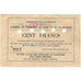 Francia, Laval, 100 Francs, 1940, BB