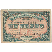 Francia, Gueret, 1 Franc, 1920, BB, Pirot:64-20