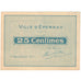 France, Epernay, 25 Centimes, 1914, UNC(60-62), Pirot:51-14