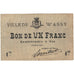France, Wassy, 1 Franc, 1915, TTB, Pirot:52-49