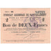 France, Sedan, 2 Francs, 1916, AU(55-58), Pirot:08-284