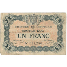 Francja, Bar-le-Duc, 1 Franc, Chambre de Commerce, F(12-15), Pirot:19-3