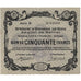 Frankreich, Rethel, 50 Francs, 1917, SS