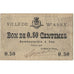 França, Wassy, 50 Centimes, 1915, Bon de, EF(40-45), Pirot:52-33